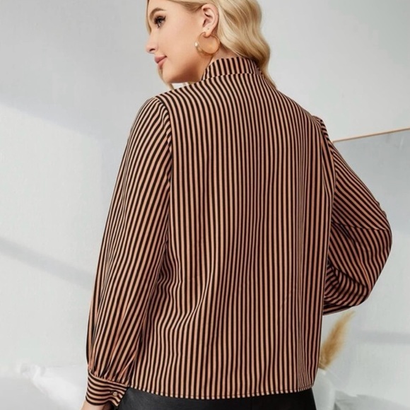 Striped blouse 2x - Picture 2 of 9